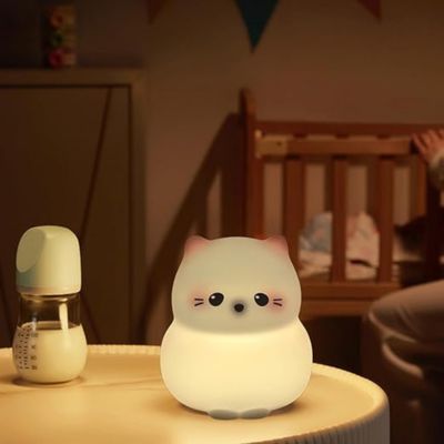 lampe-enfant-chat-avec-télécommande